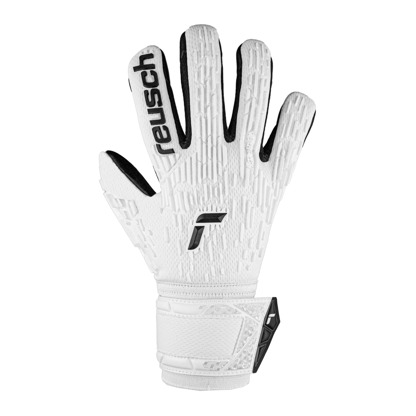 Reusch Attrakt Freegel Silver TW-Handschuhe Weiss Schwarz F1101