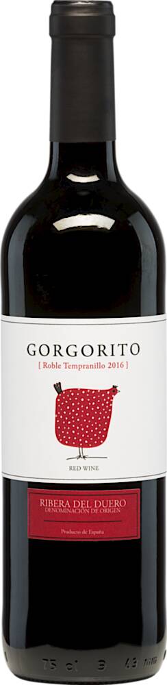 Bodegas Copaboca Gorgorito Tempranillo Roble 2016