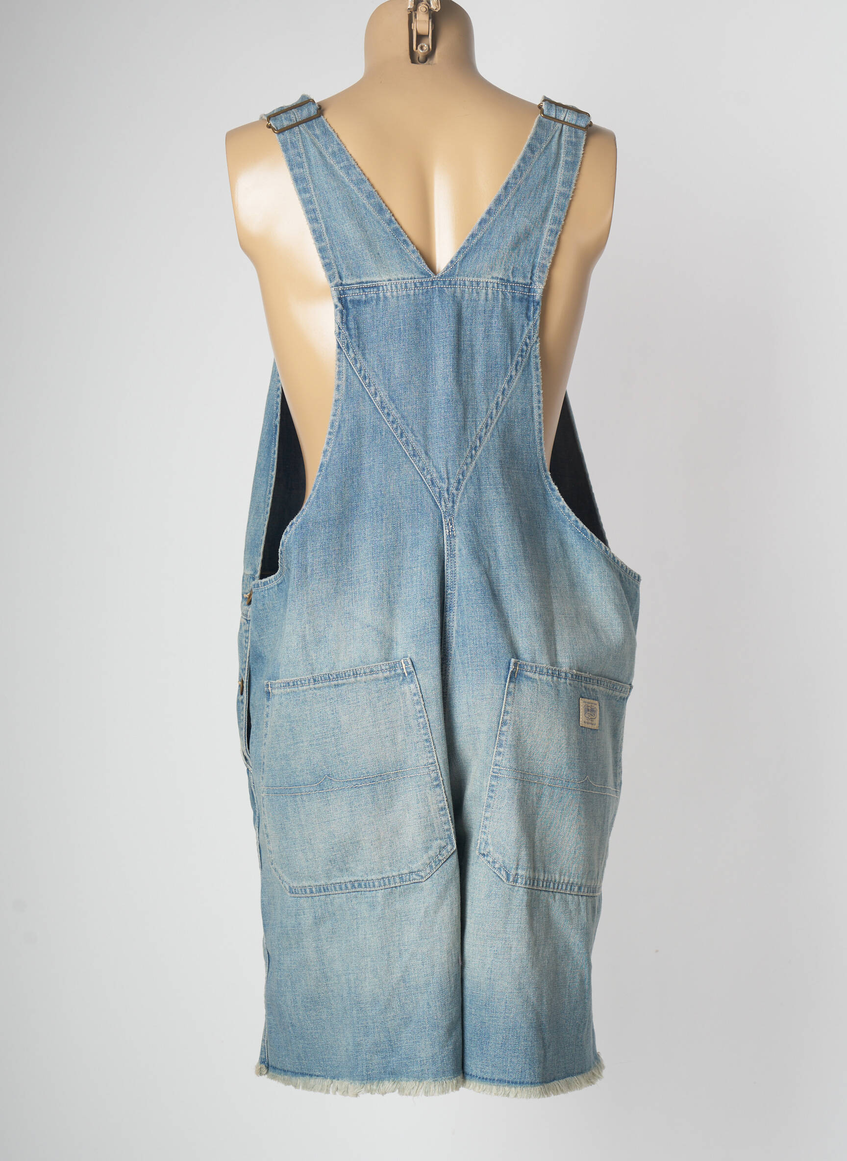Denim And Supply Salopettes Femme couleur bleu