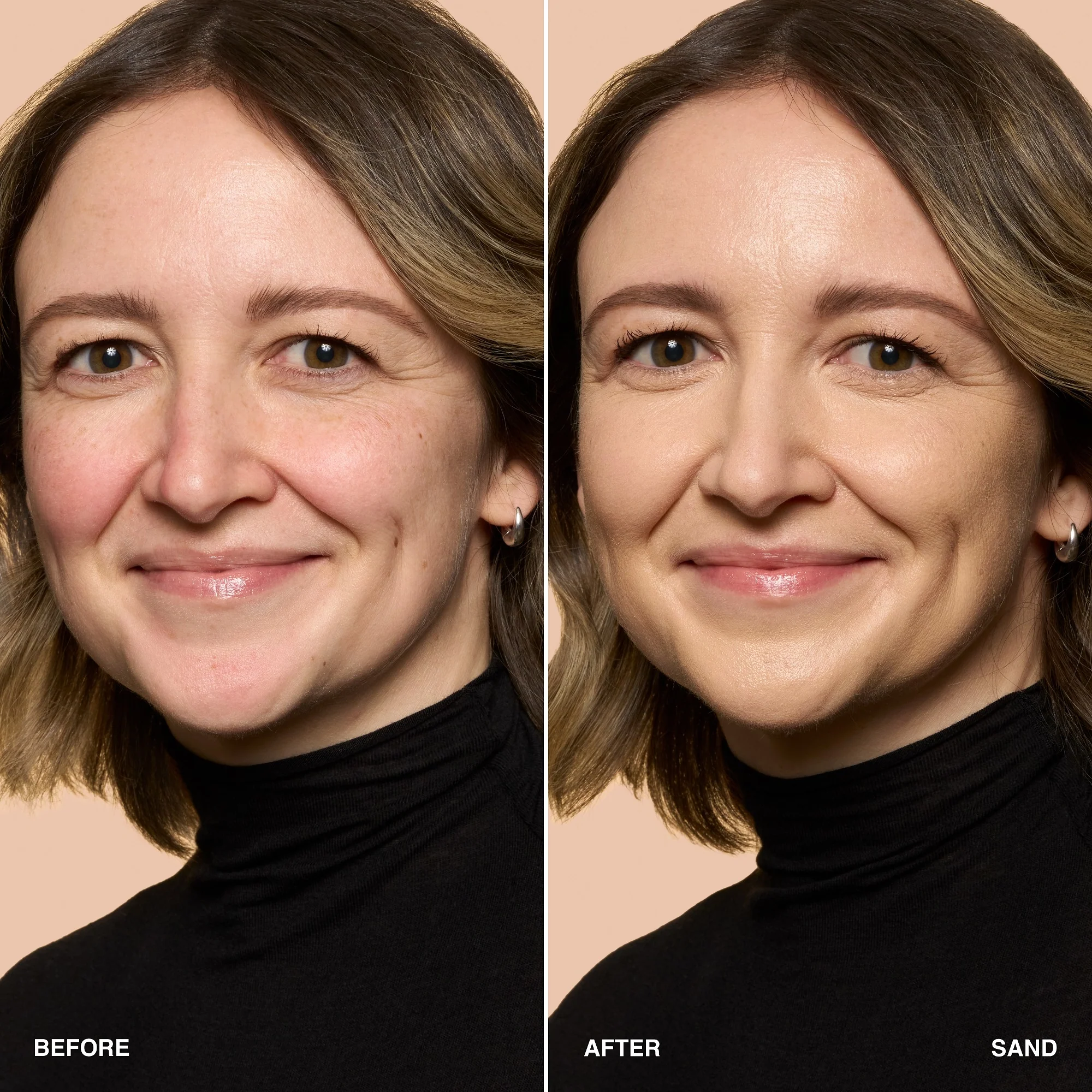 Vægtløs hudfoundation SPF15 - flydende foundation