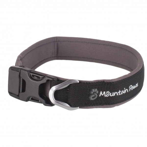 Mountain Paws - Black Dog Collars - Hundehalsband