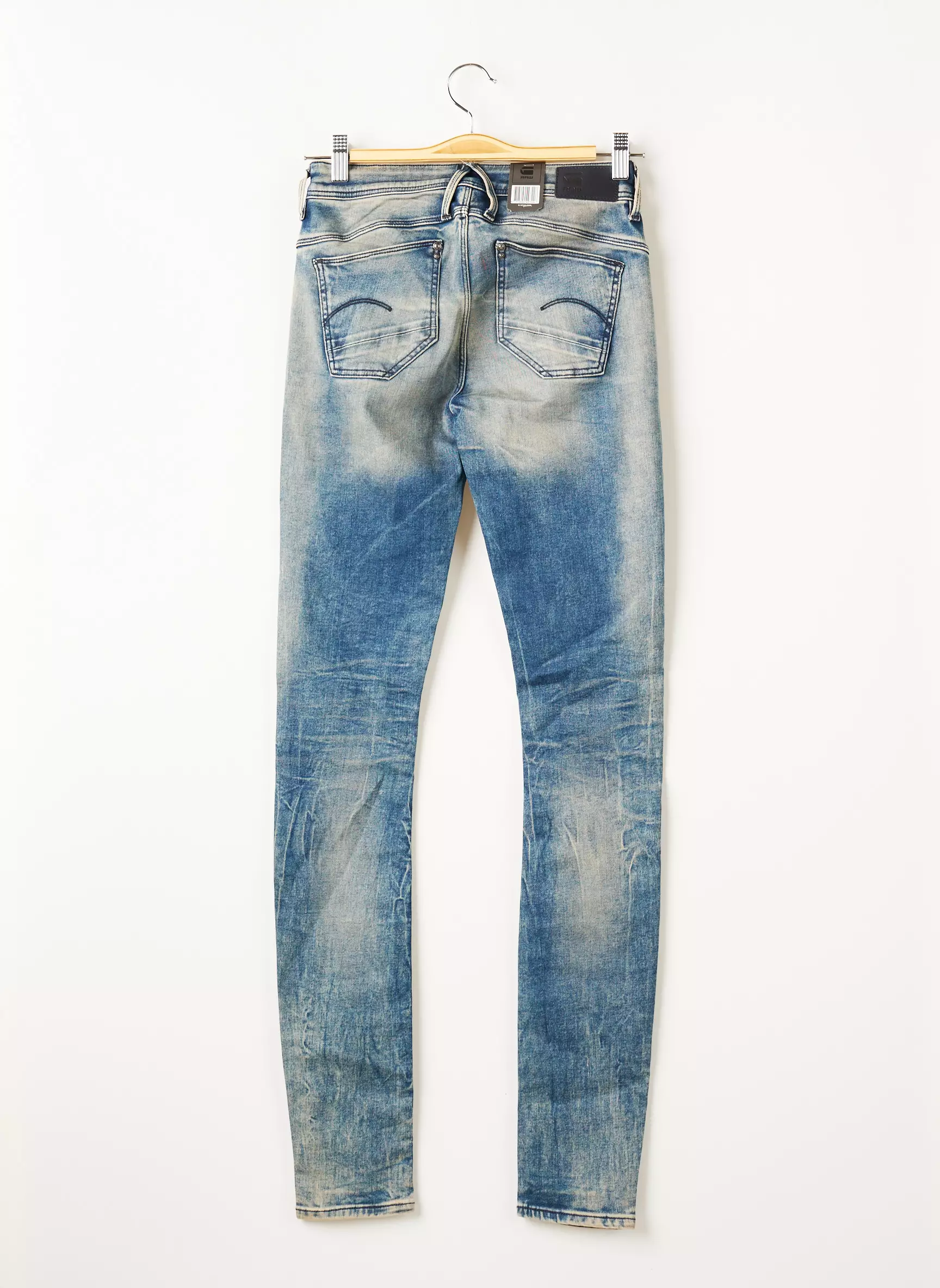 G Star Jeans Skinny Femme couleur bleu