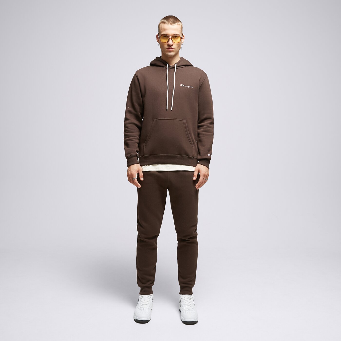 CHAMPION HOSE RIB CUFF PANTS Braun