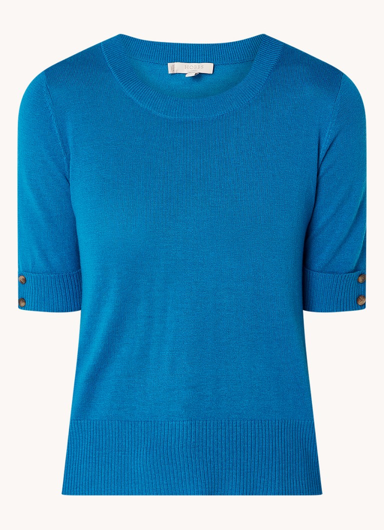 Μπλούζα Hobbs Leanne από λεπτό πλεκτό μαλλί Merino Blend