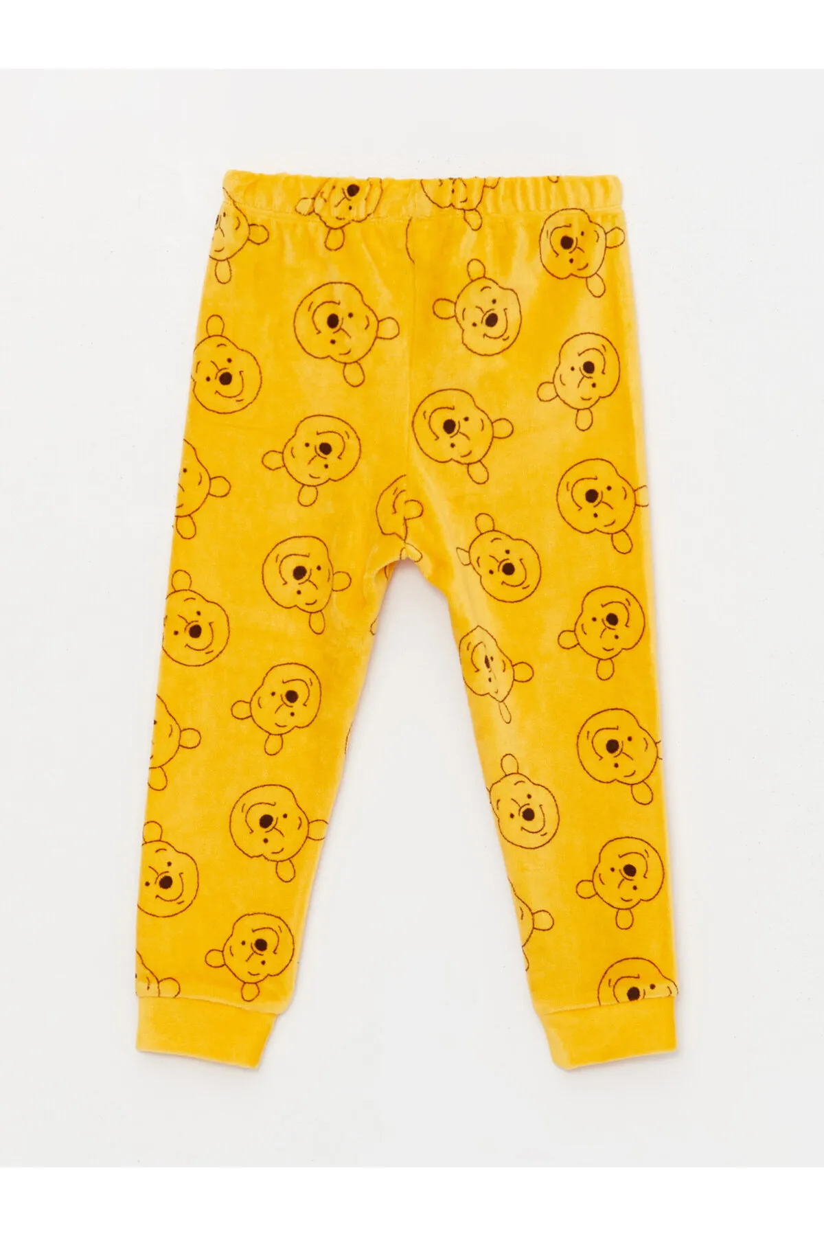 LC Waikiki  Langarm-Pyjama-Set für Jungen mit Rundhalsausschnitt und Winnie Puuh-Aufdruck