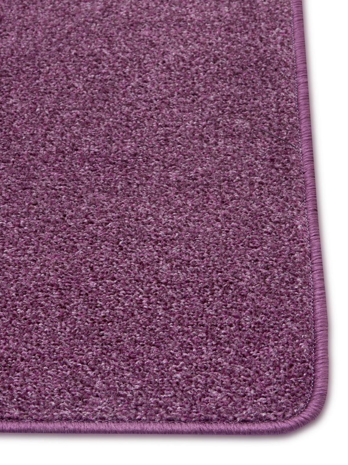 Läufer Liberty, Hanse Home Exclusiv, rechteckig, Höhe: 7 mm, Uni-Farben, Strapazierfähig, Kräftige Farben, Kettelung, Meliert
