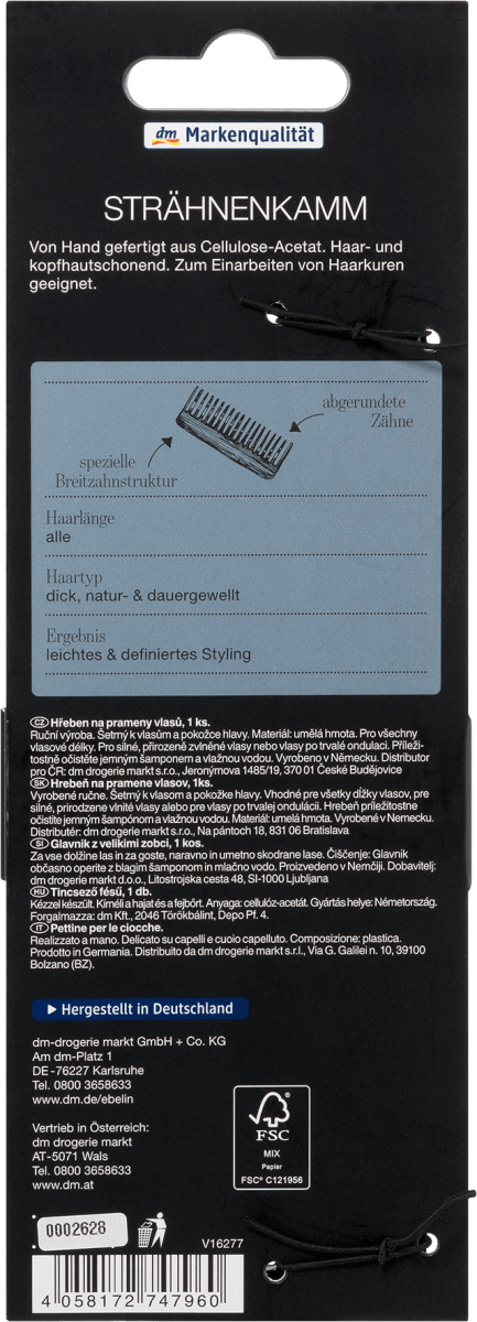 Professional Strähnenkamm, 1 St