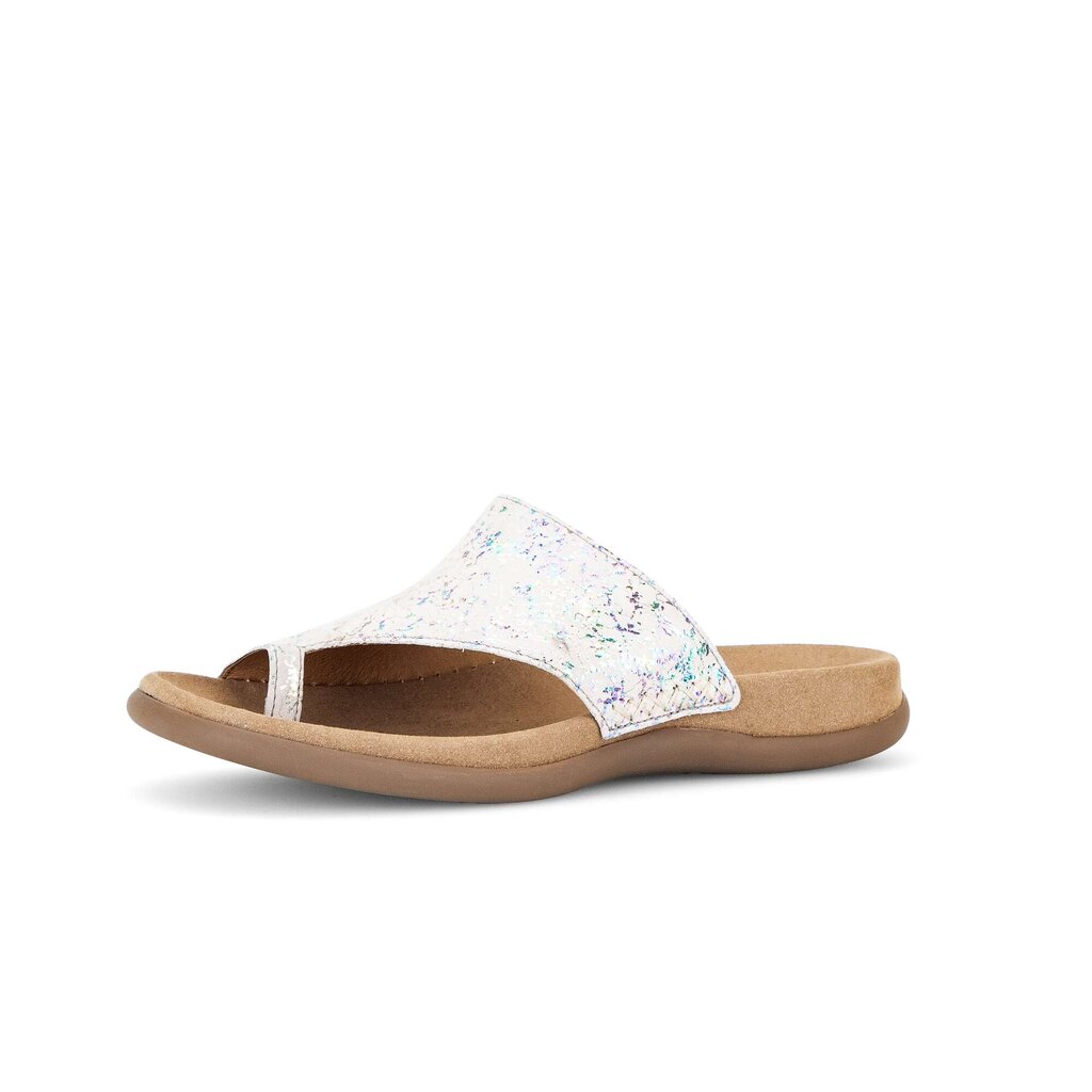 Gabor fashion Pantolette silber
