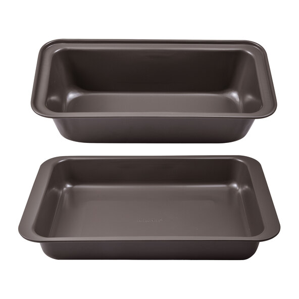 Bake Lovers Backformen, eckig, 2er Set