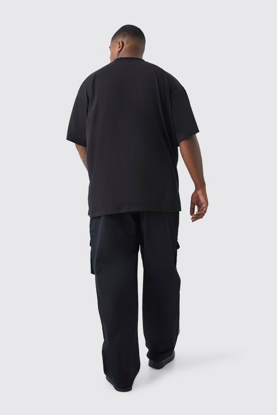 Plus lockere Colorblock Cargo-Hose