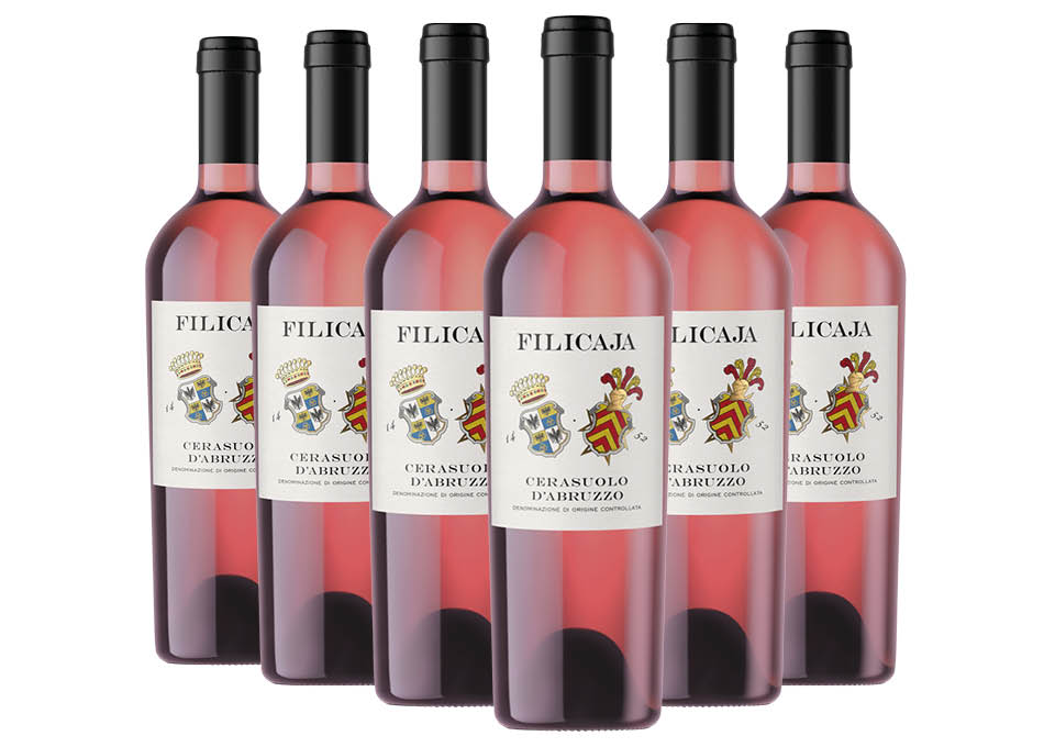 Cerasuolo d'Abruzzo DOP Collezione del Conte 2022 Villa da Filicaja 6 bouteilles de 0,75 ℓ