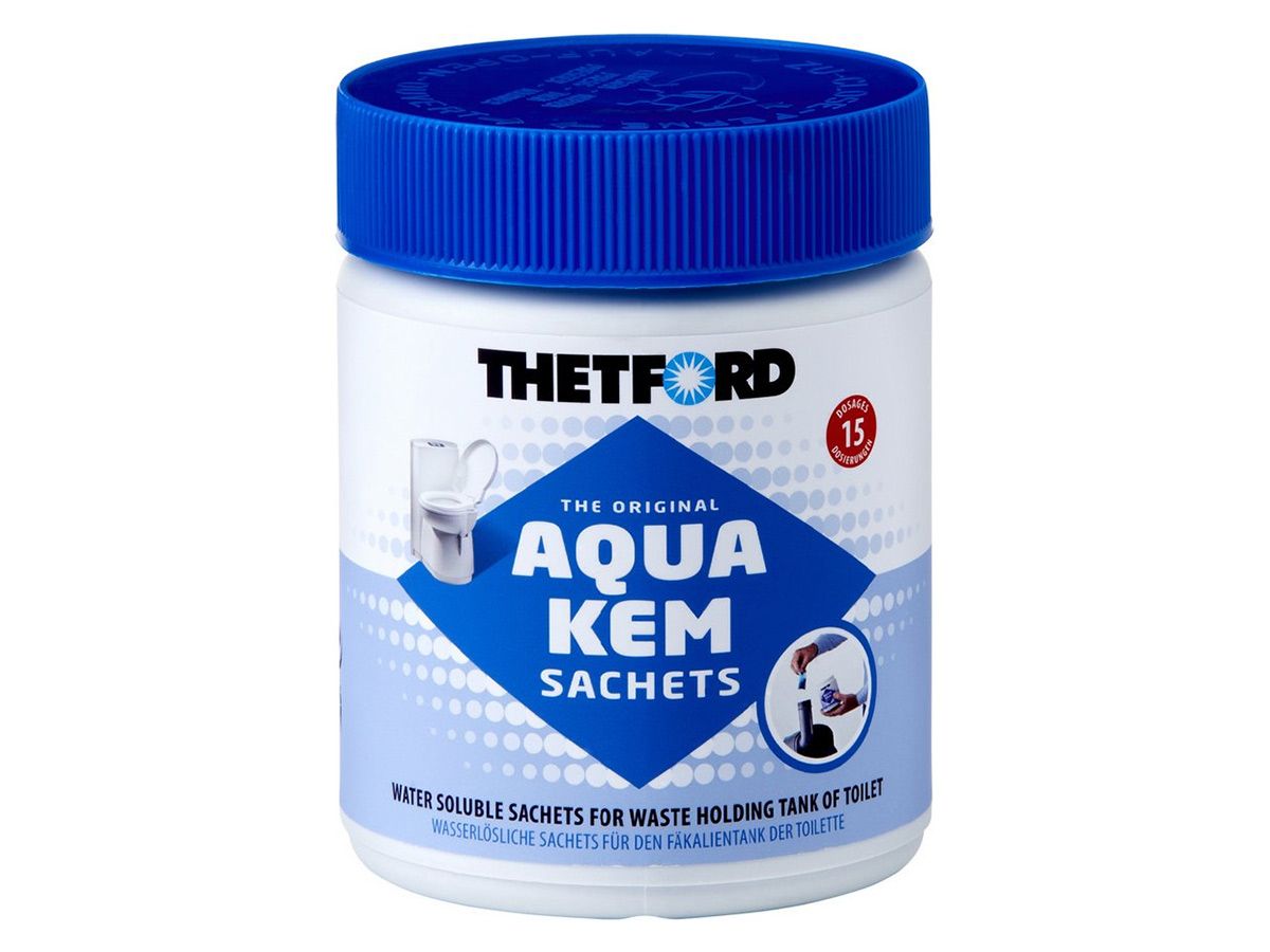 Thetford 15 Stück Aqua Kem Sachets Fäkalientankzusatz‎