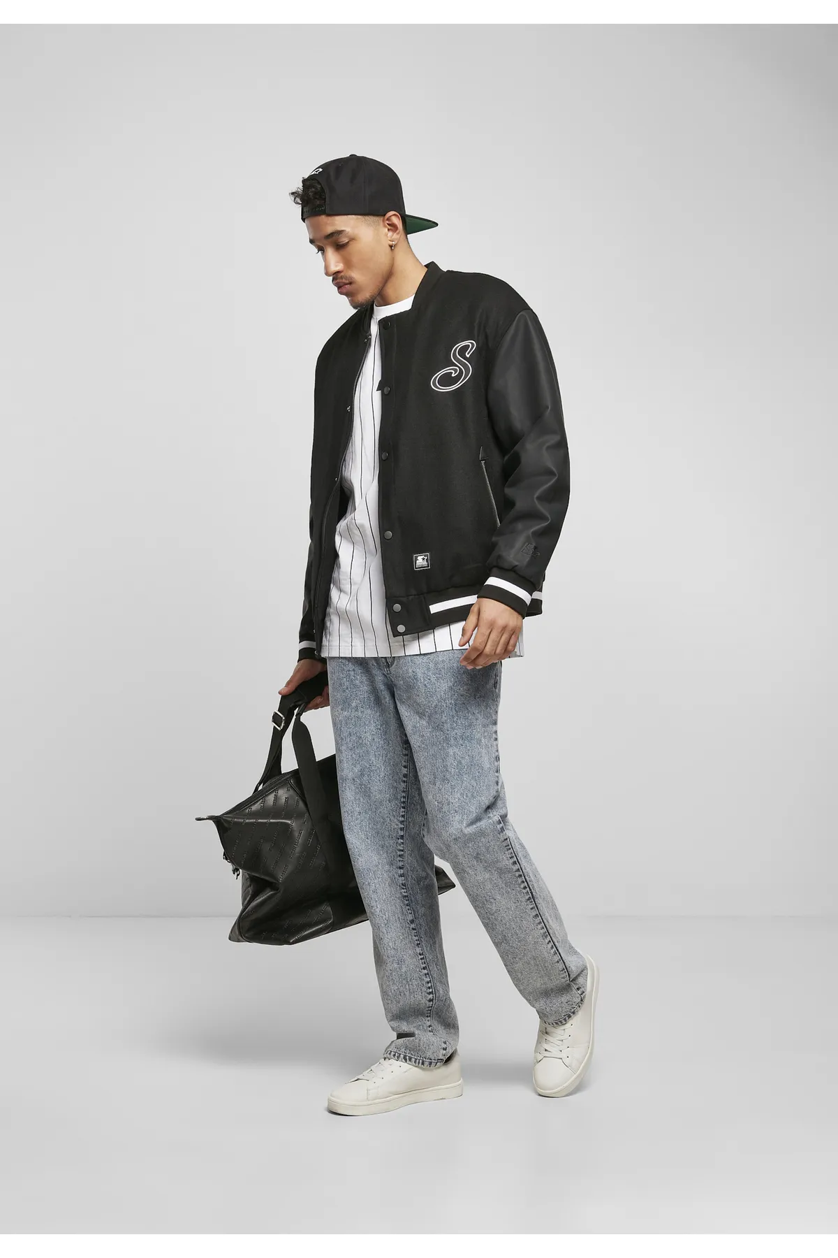 Starter  Jacke - Schwarz - Regular Fit