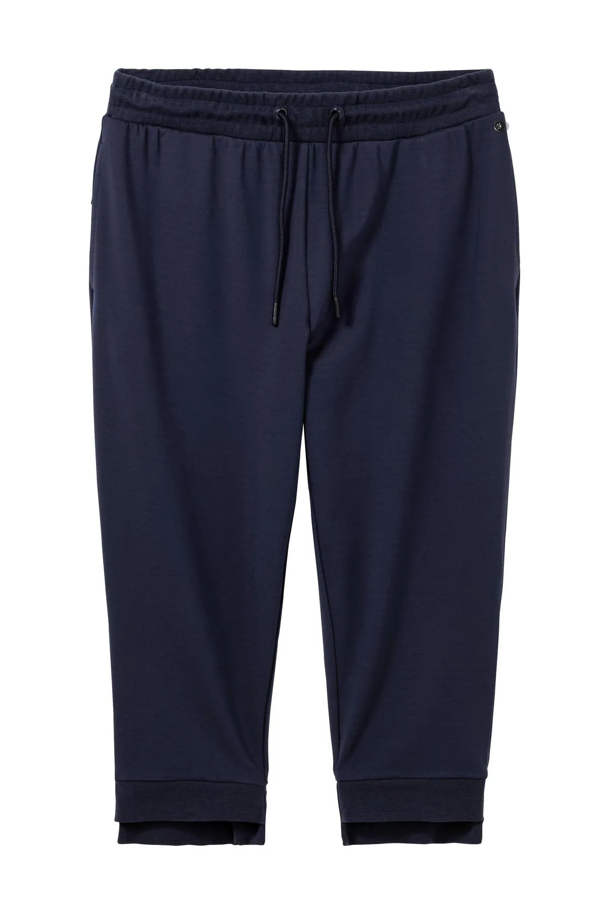 Sheego  Kurze Sporthose - Blau - Mittlerer Bund