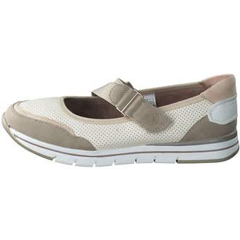 Relife Spangenballerina in beige