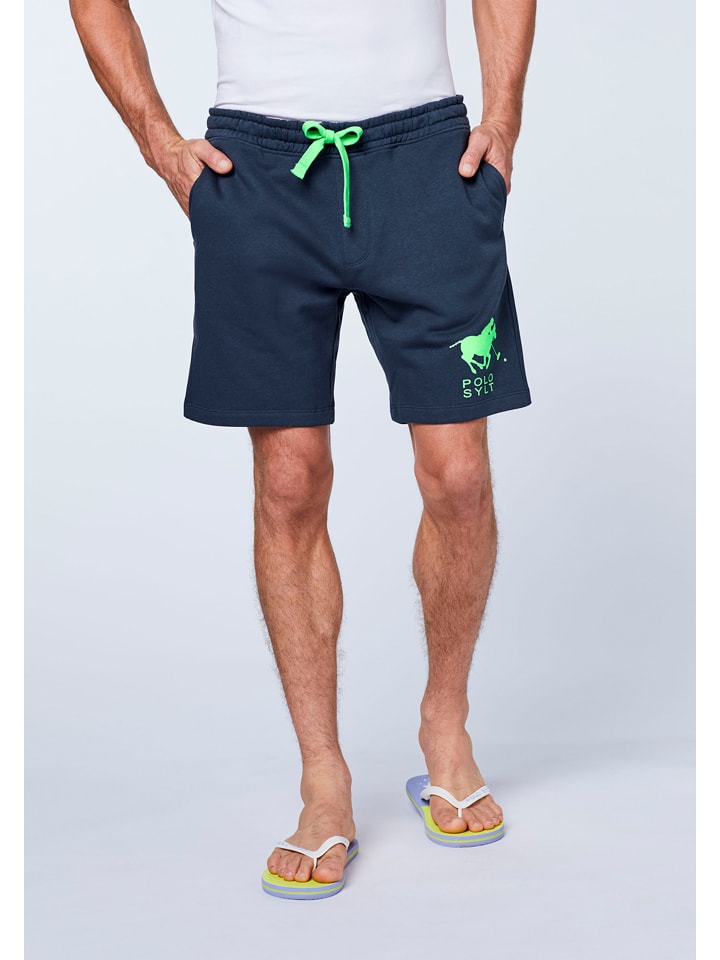 Polo Sylt Shorts in Dunkelblau günstig kaufen