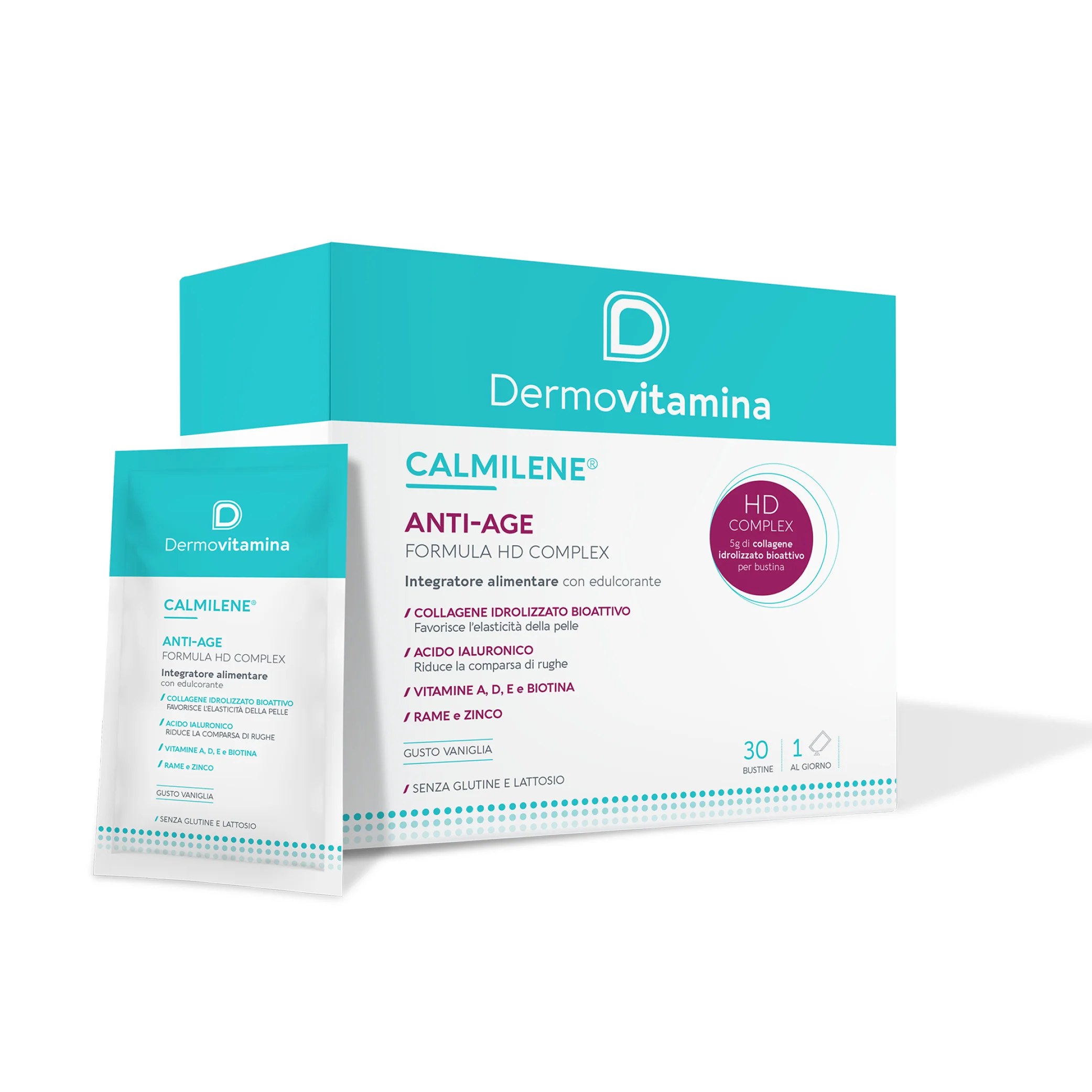 Calmilene Complément alimentaire anti-âge Formule complexe HD - Complément pour la peau