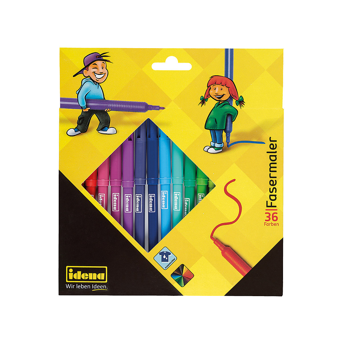Filzstifte, 36 Farben