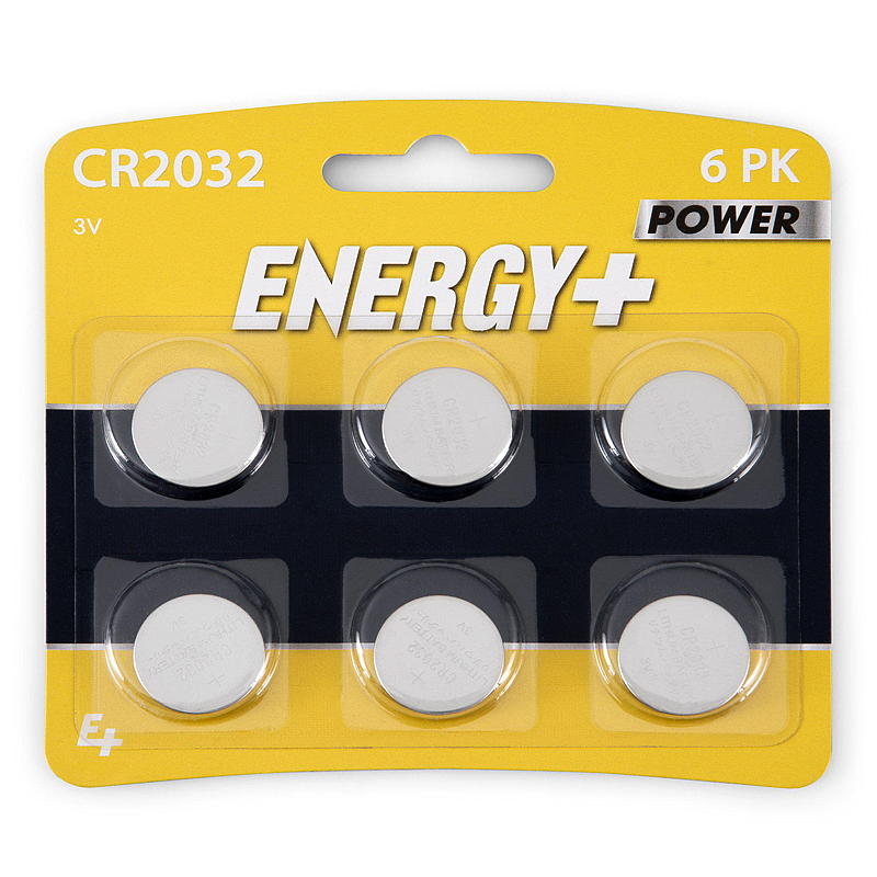 Energy Knappcellebatteri Energy  6-pk CR2032