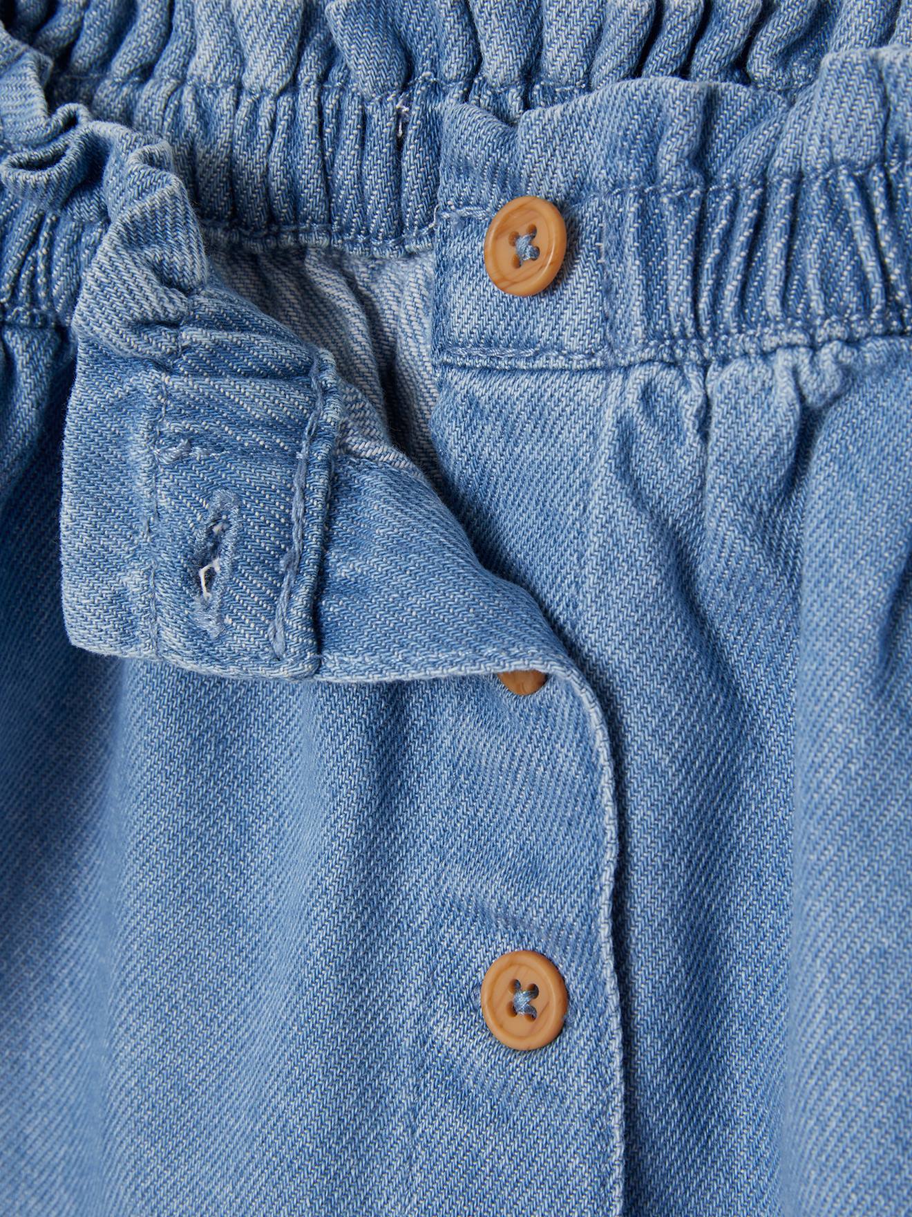 Jupe en denim léger bébé double stone
