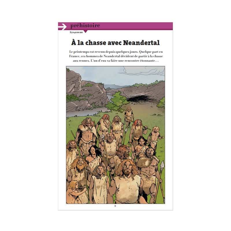 Livre L'histoire de France en BD - Bayard Jeunesse