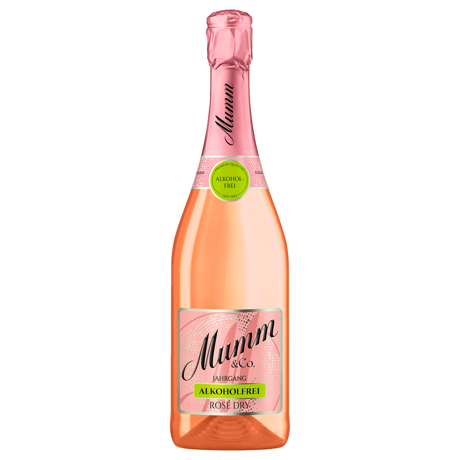 Mumm & Co. Rosé Dry Alkoholfrei Jahrgang 0,75l