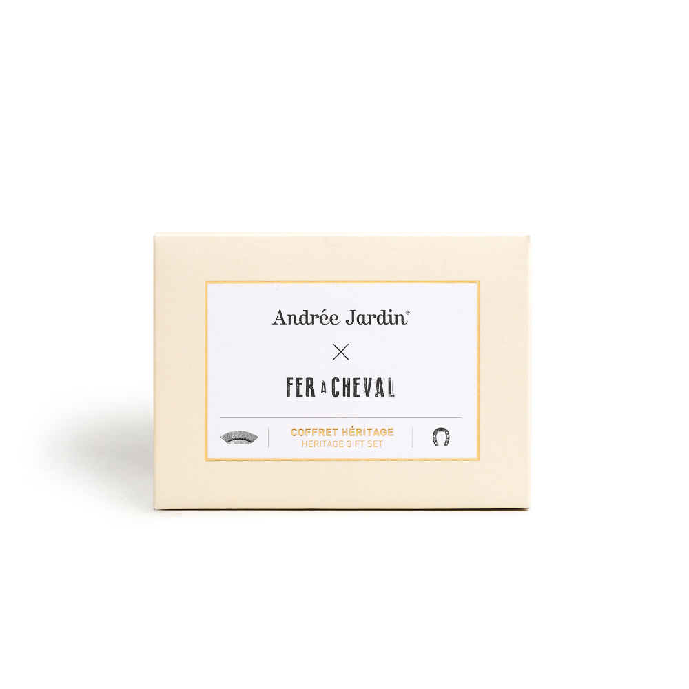 fer à cheval COFFRET HERITAGE ANDREE JARDIN X LE FERA CHEVAL Savon Solide