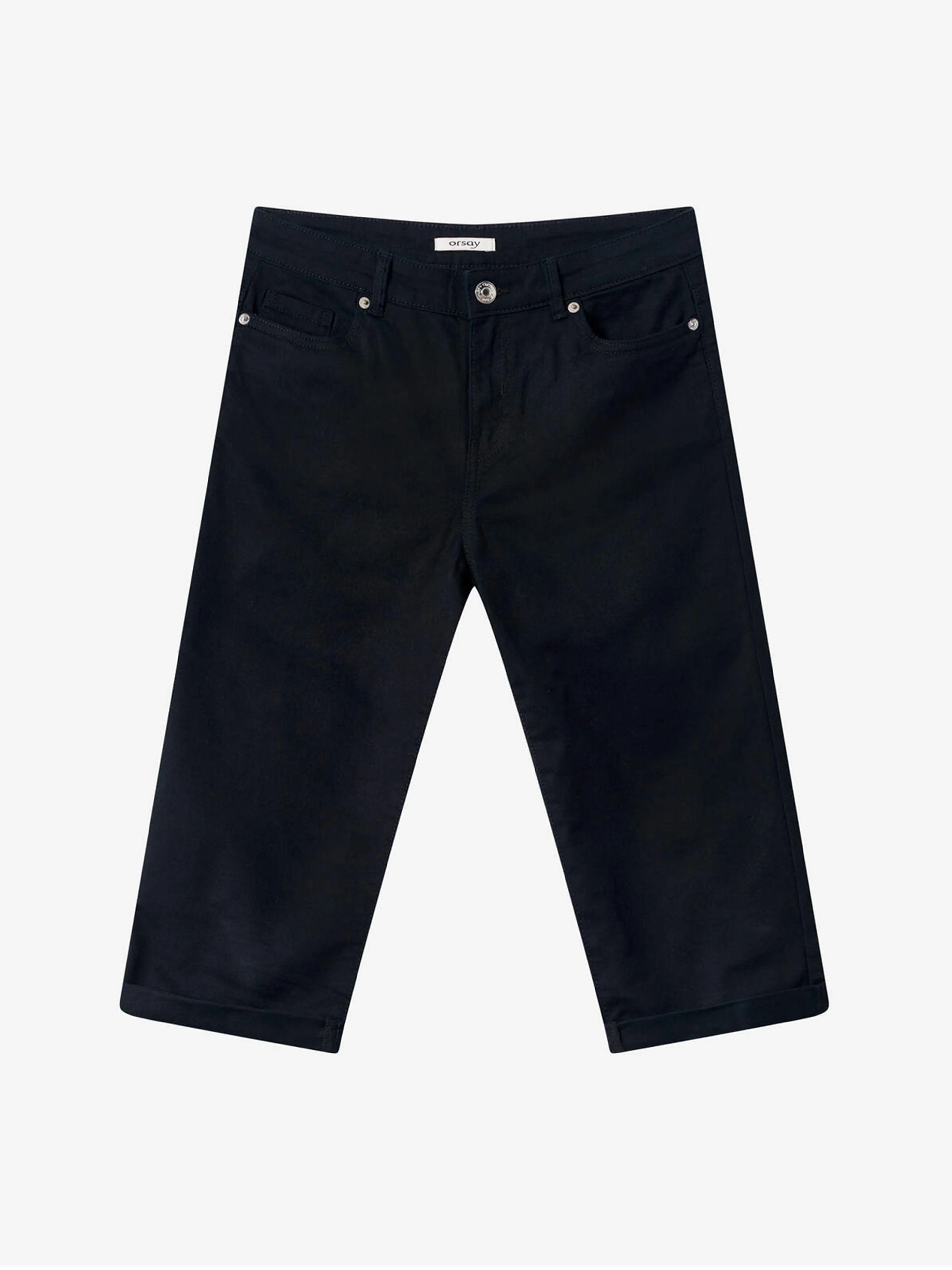 Schwarze dreiviertel Jeans ORSAY