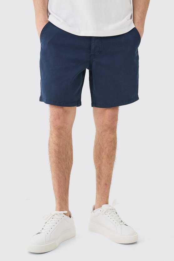Slim-Fit Chino-Shorts