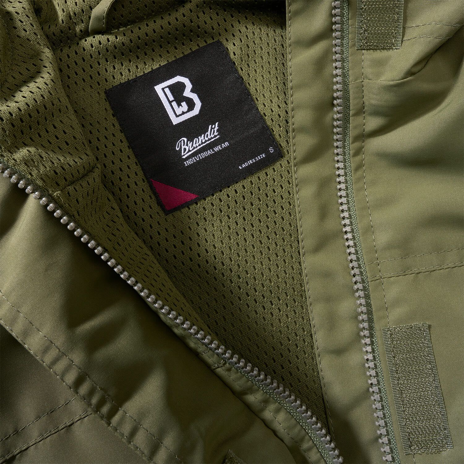 Ladies Summer Windbreaker Frontzip