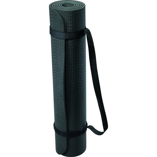 YOGA-MATTE (TPE) - SCHWARZ/GRAU
