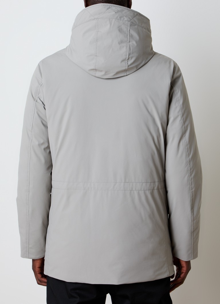 Woolrich Arctic stepēta parka ar dūnu pildījumu un kapuci
