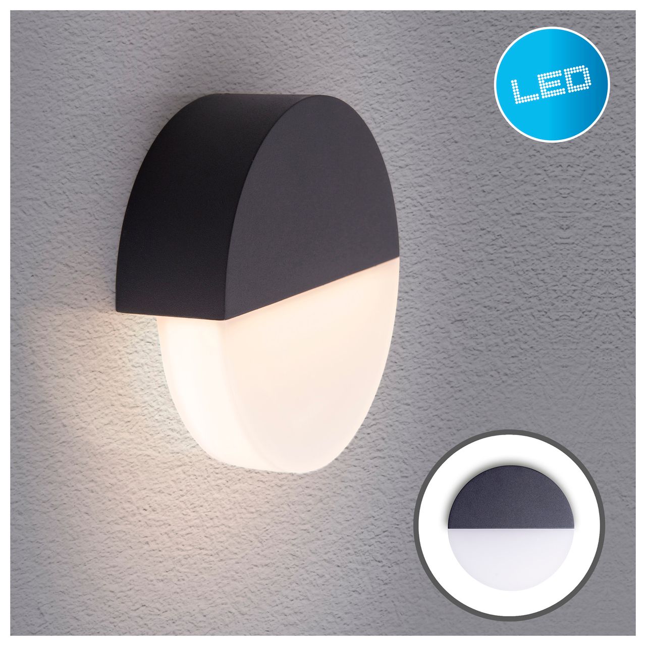 Näve Leuchten LED Außen Wandleuchte 