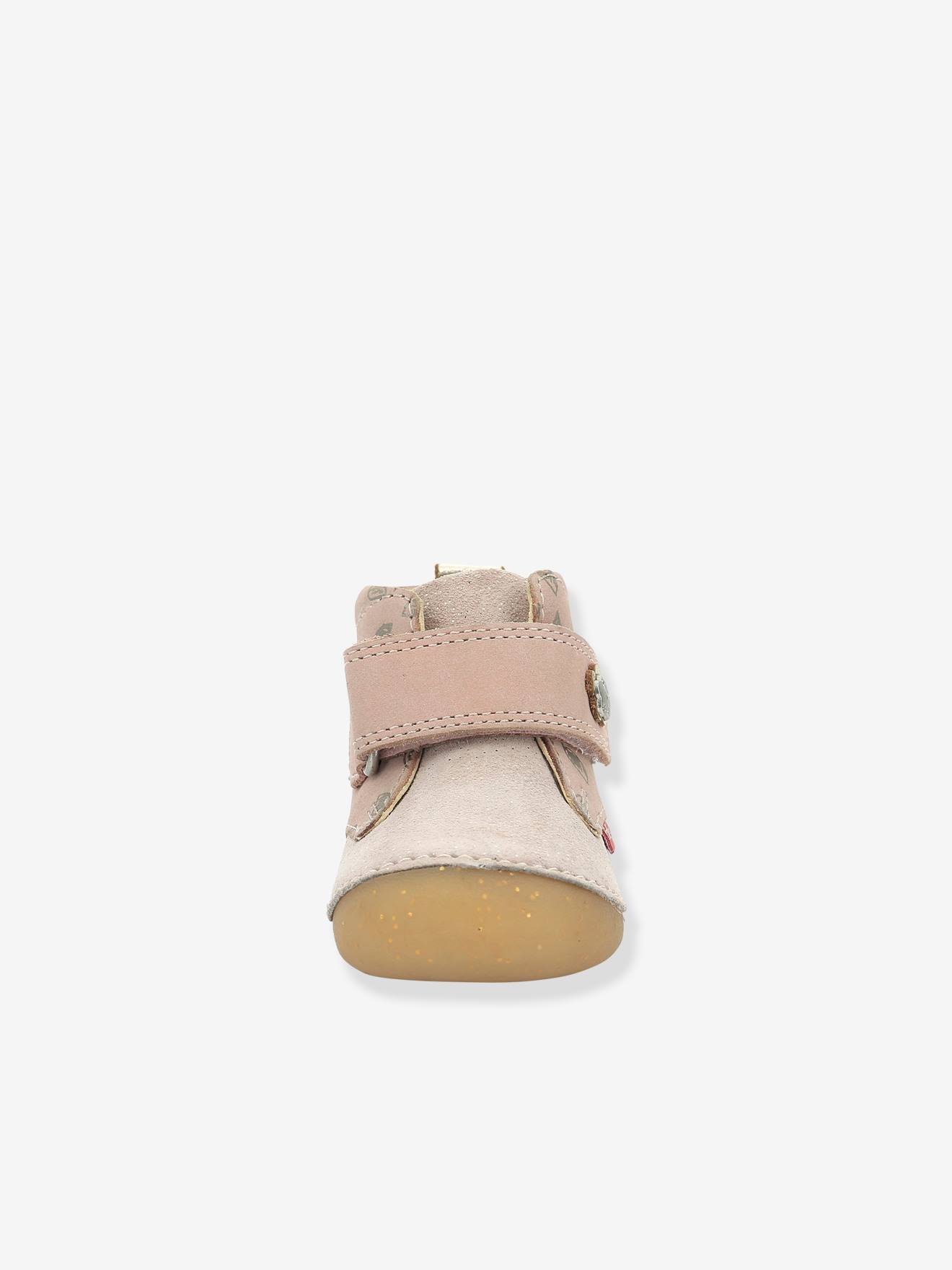 Kickers Mädchen Baby Lauflern-Boots SABIO KICKERS - rosa metallic