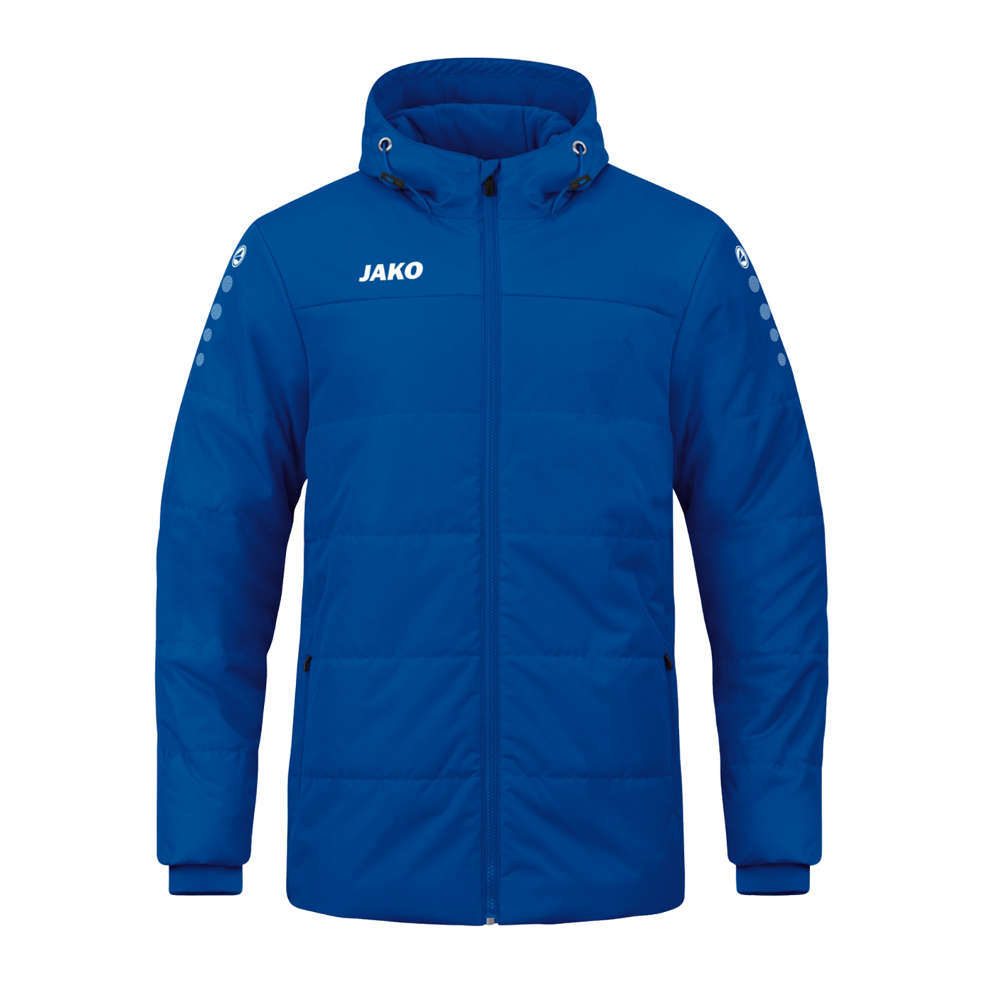 JAKO Team Coach Kapuzenjacke Kids Blau F400