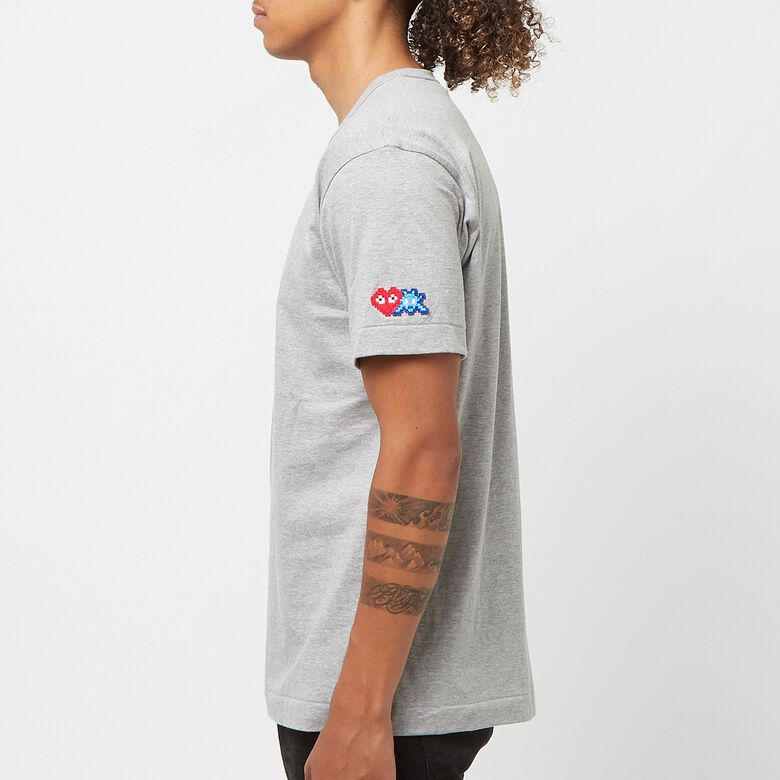 Comme des Garcons Play T-Shirt Short Sleeve Knit gray