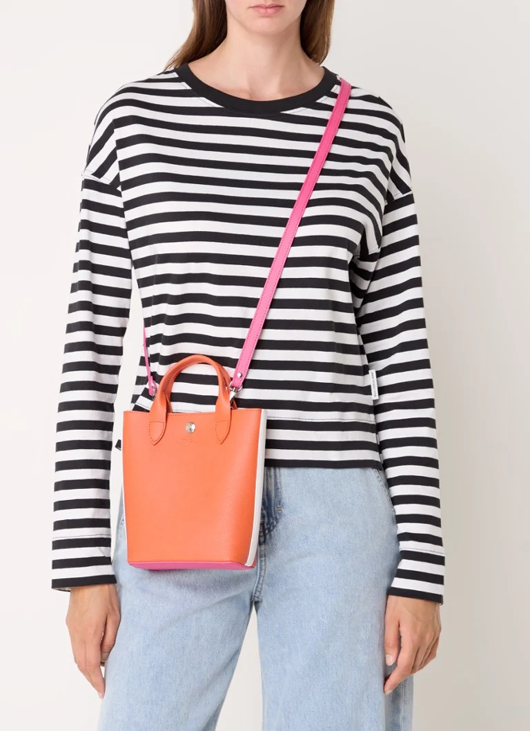 Longchamp Épure RePlay skinnveske XS med avtakbar skulderrem