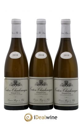 Corton-Charlemagne Grand Cru Simon Bize & Fils  2010 - Lot de 3 Bouteilles