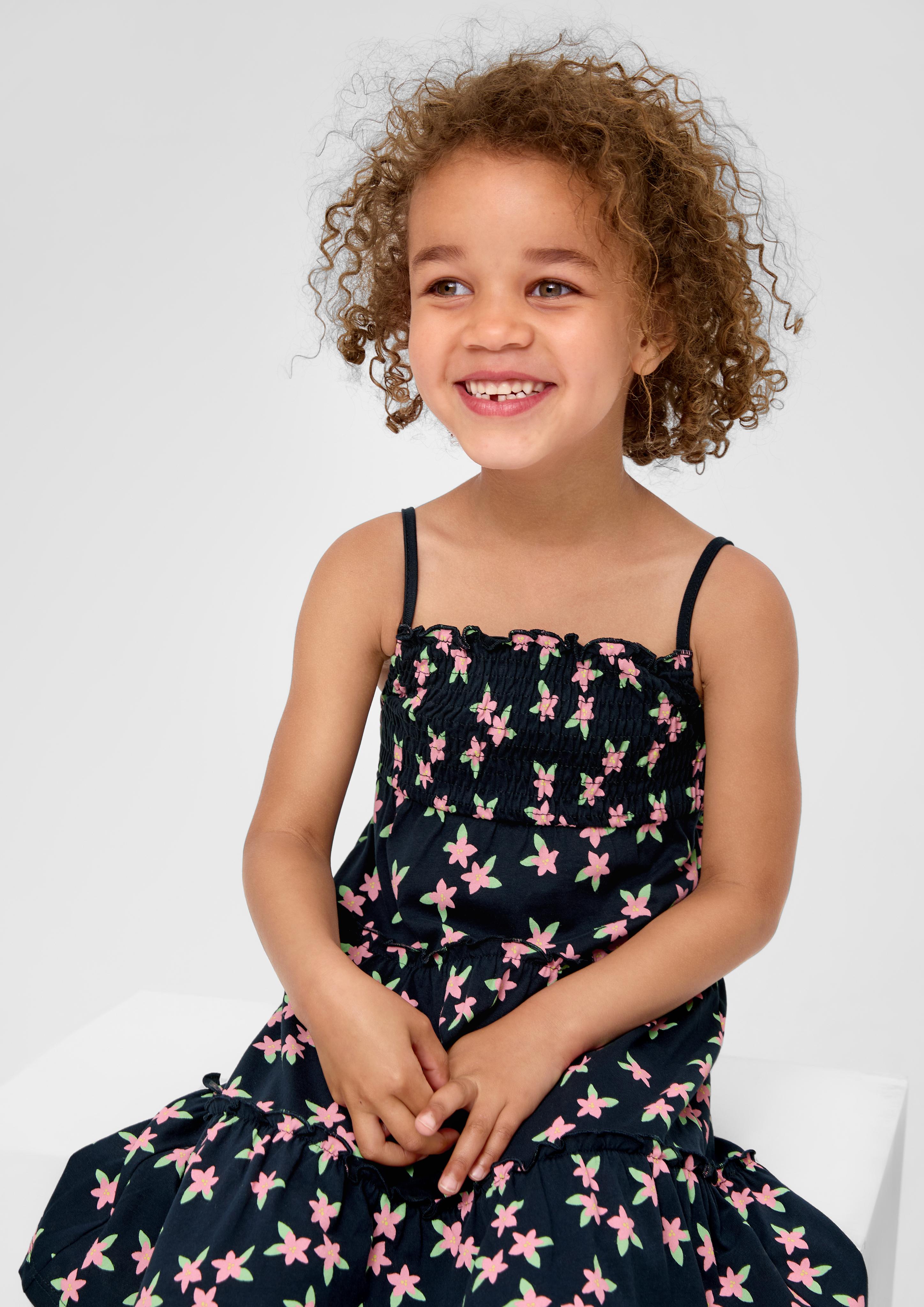 Kleid mit elastischem Smok-Detail  2131437-59A1