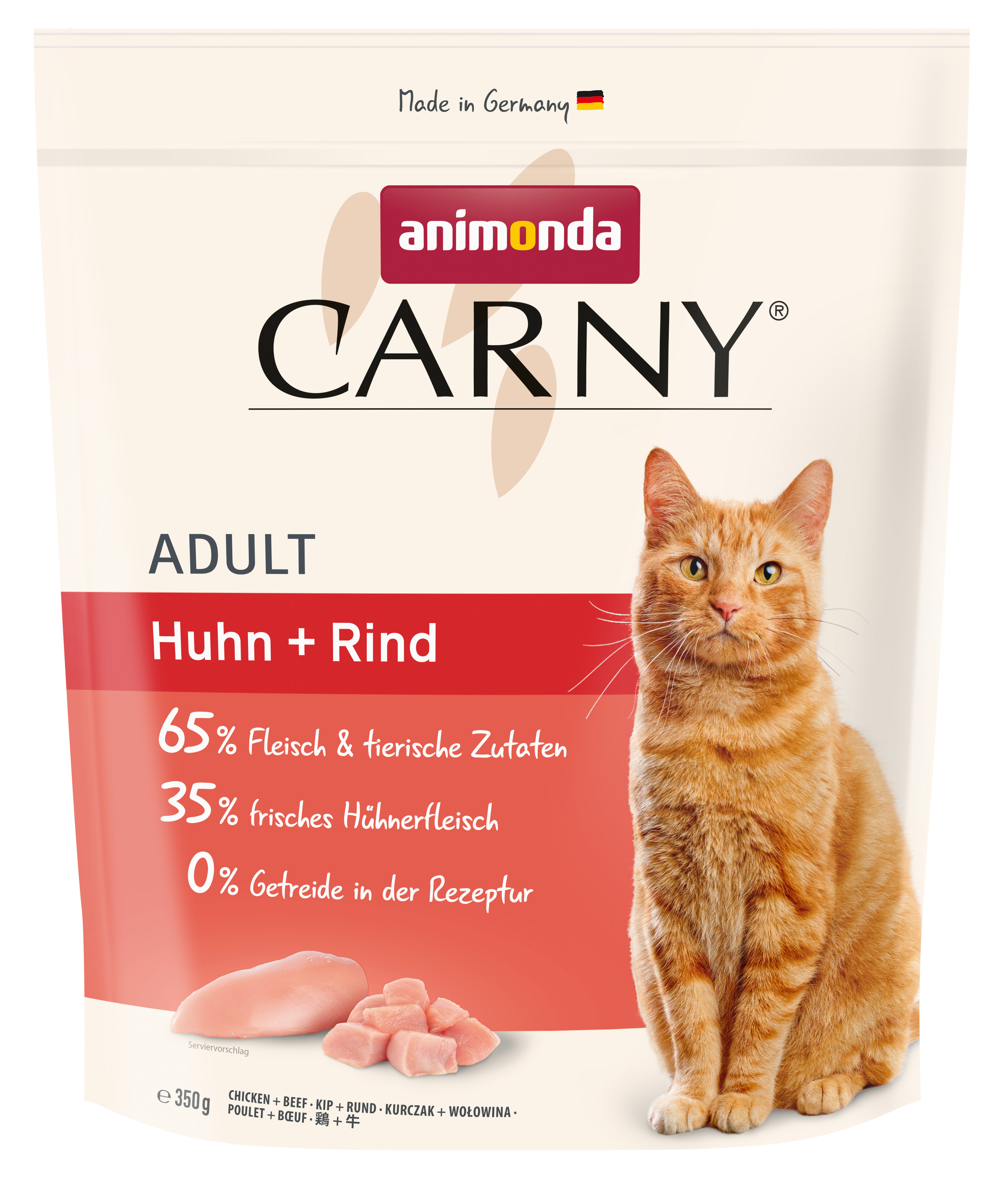 Animonda Trockenfutter Animonda Carny Adult Huhn & Rind 350 g