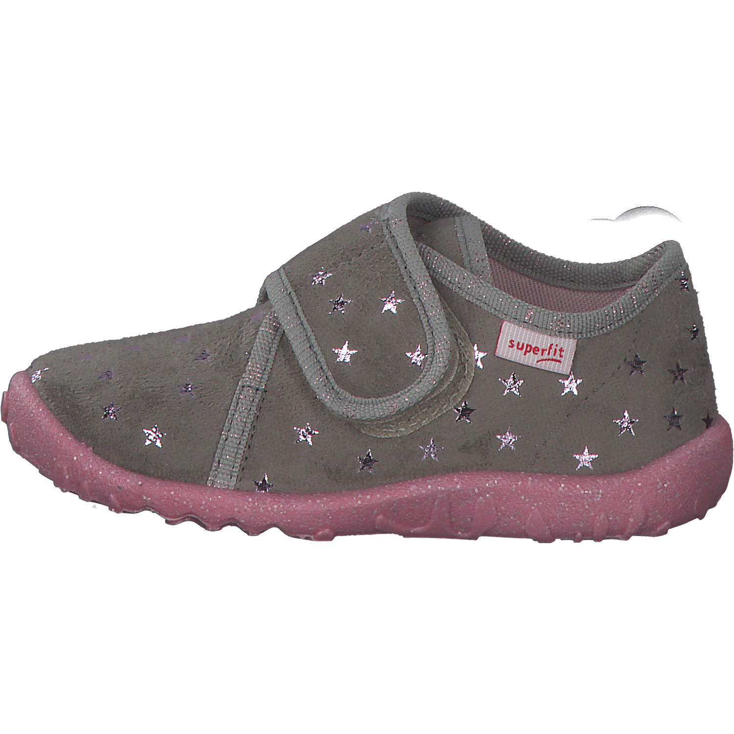 Superfit SPOTTY 09246, Hausschuhe, Kinder, Grau