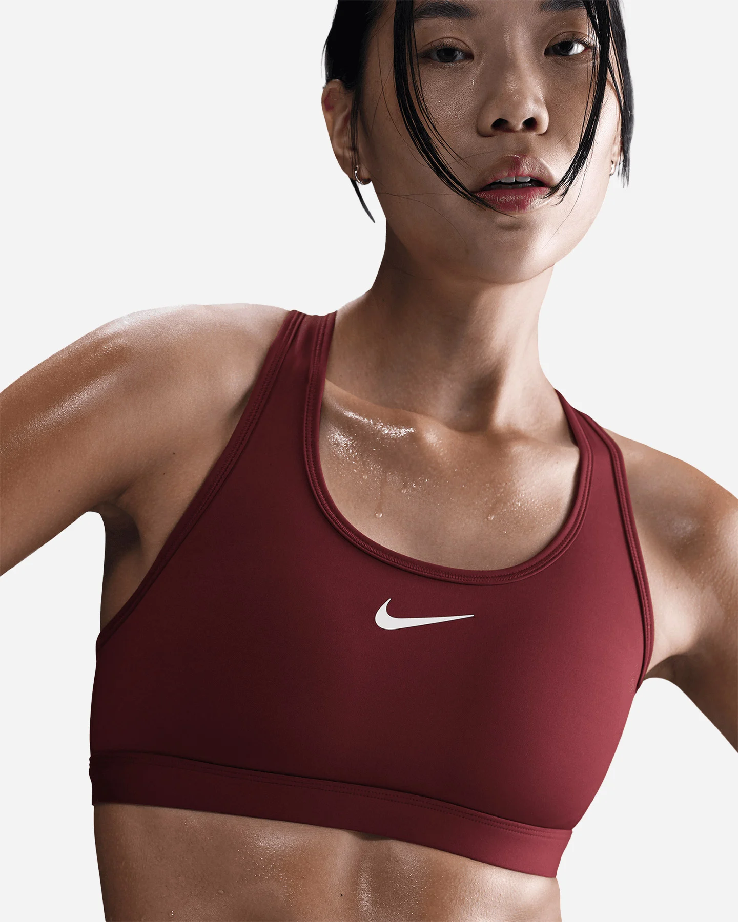 Tréningová podprsenka Nike Small Logo Swoosh W DX6821-100