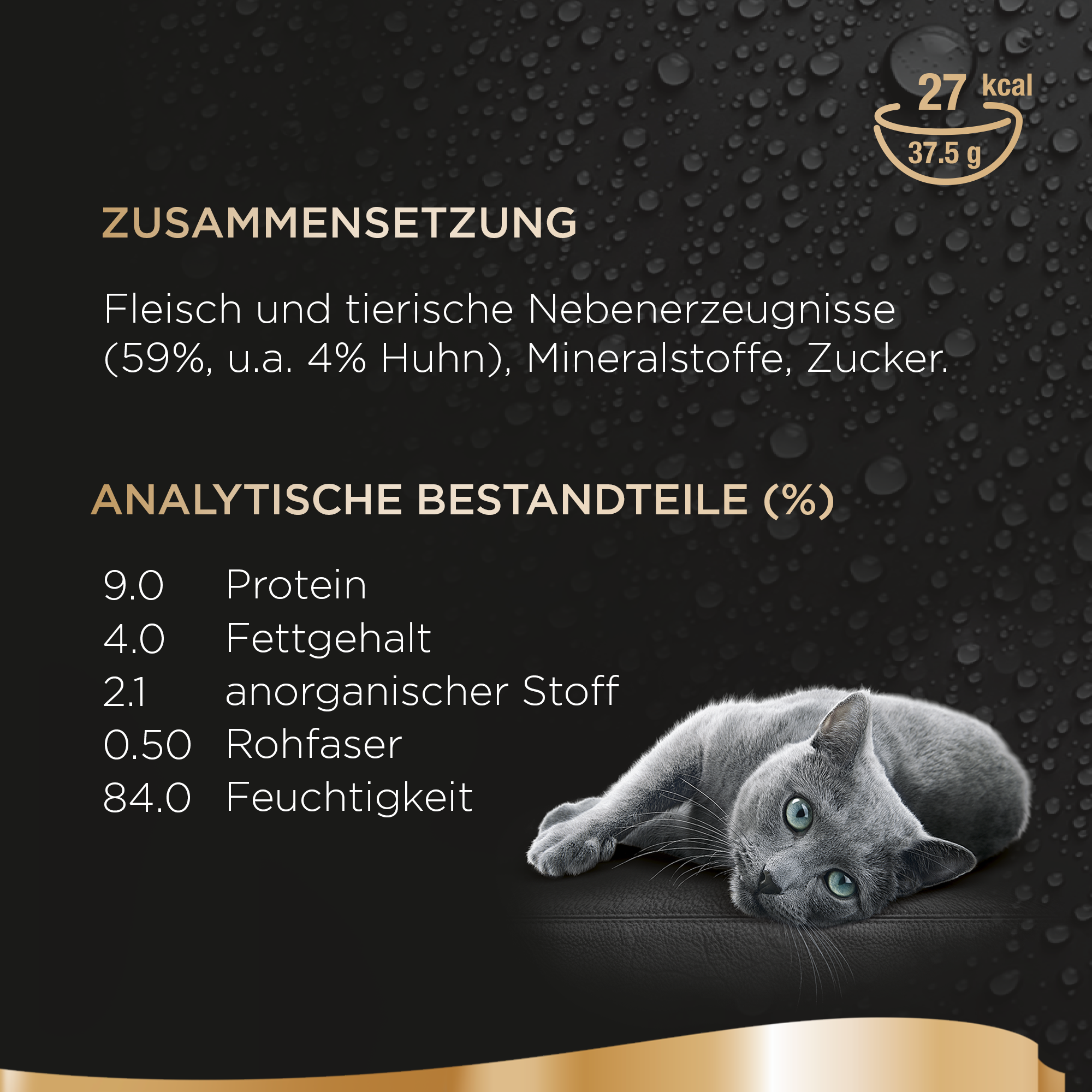 Sheba Katzenfutter Sheba Perfect Portions Paté 3x2x37,5g Huhn