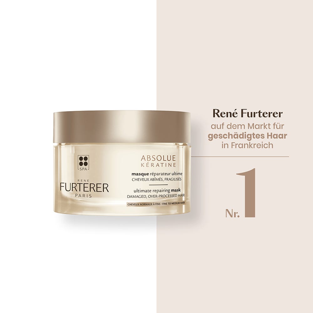 Rene Furterer Absolue Kératine Aufbauende Keratin-Maske fein-normal 200 ml