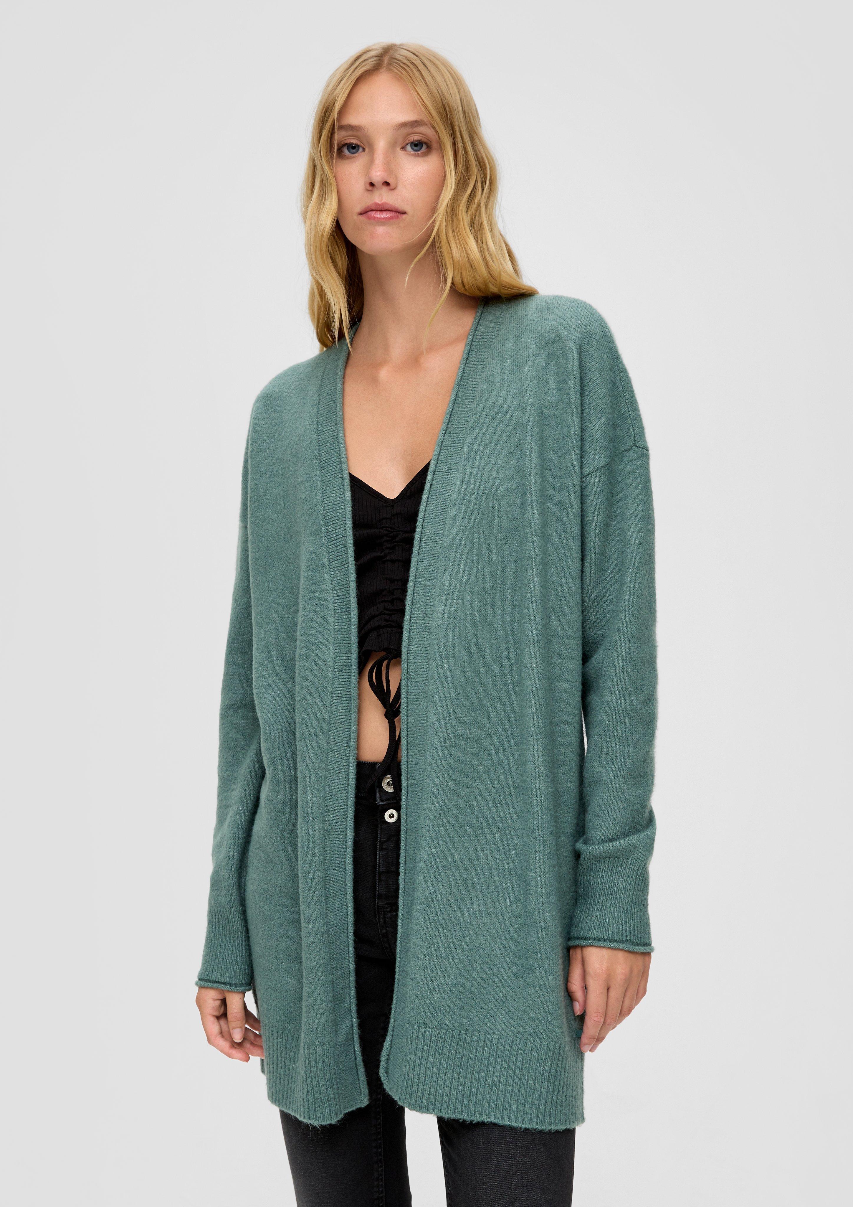 Strickjacke mit Rollsäumen  2135389-65W0
