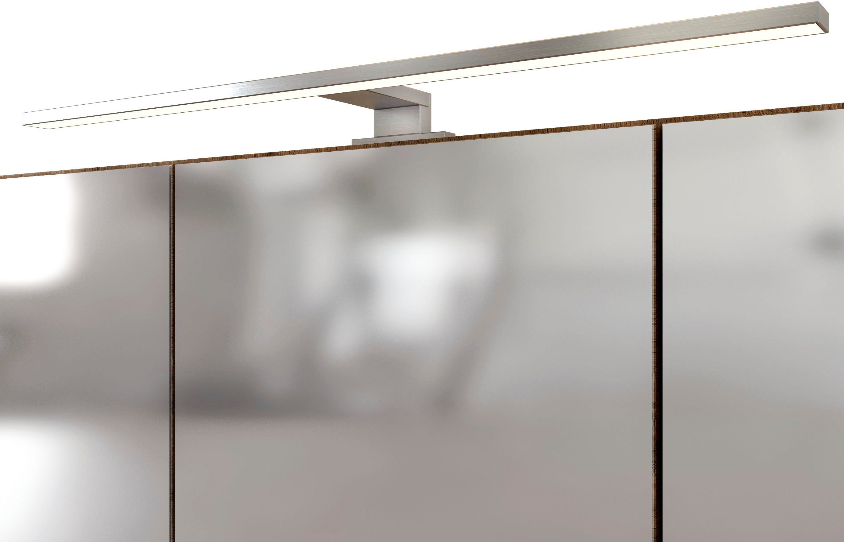 HELD MÖBEL Spiegelschrank Livorno Inklusive LED-Beleuchtung