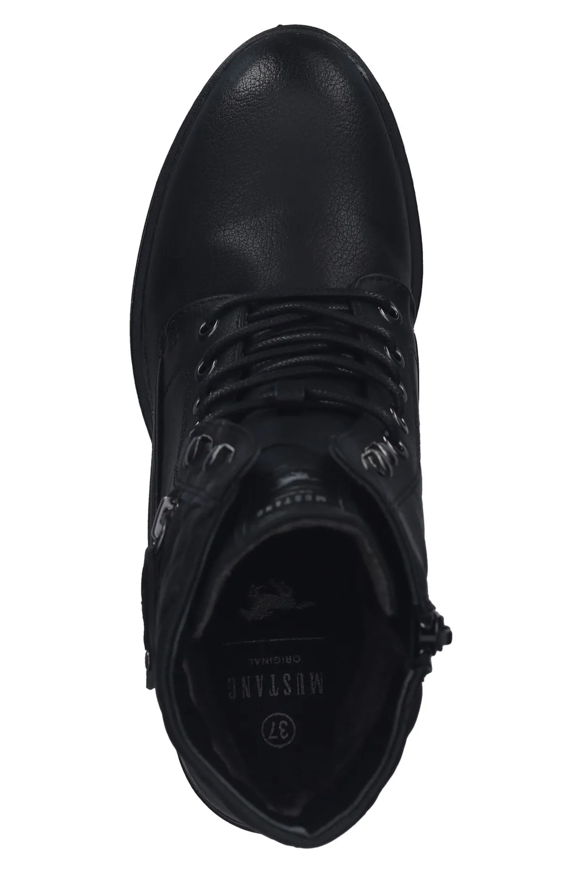 Mustang  Stiefelette - Schwarz - Blockabsatz