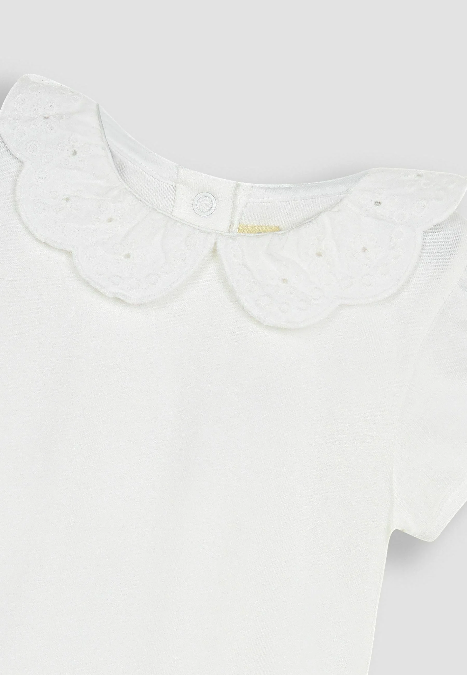 JoJo Maman Bébé BRODERIE SCALLOP COLLAR REGULAR FIT - Body