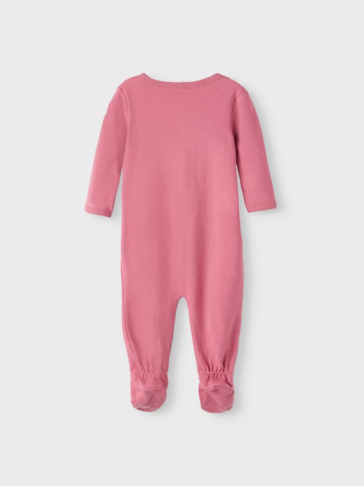 name it Baby Mädchen 2er Pack Strampler mit Füßen in Rosa günstig kaufen
