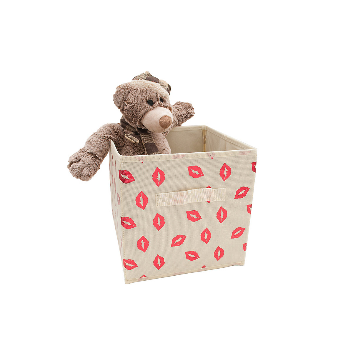 Aufbewahrungsbox mit Metallicdruck Paloma